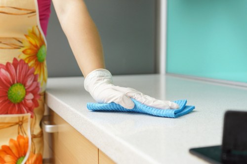 Customer concern being documented after a carpet cleaning appointment