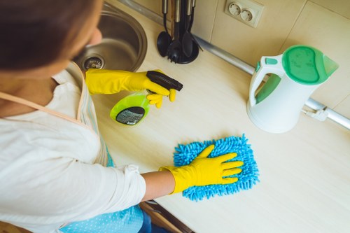 Carpet cleaning recycling and waste sorting at Gidea Park Carpet Cleaners