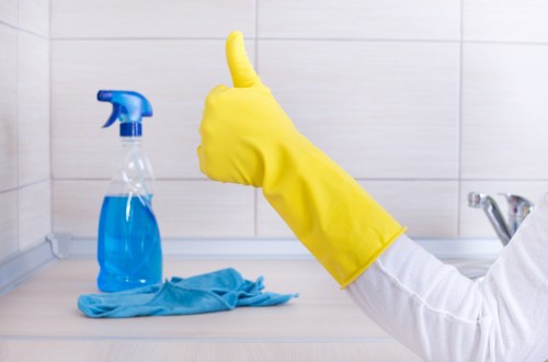 Preparing a sofa for deep cleaning in Gidea Park